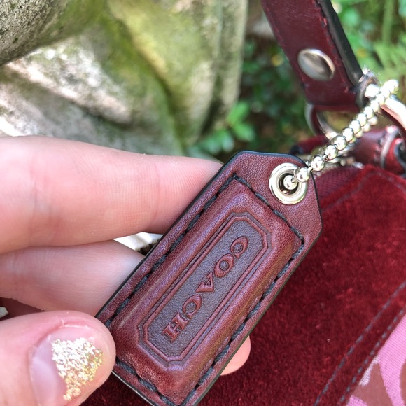 Vintage purple coach bag - Picture 2 of 3